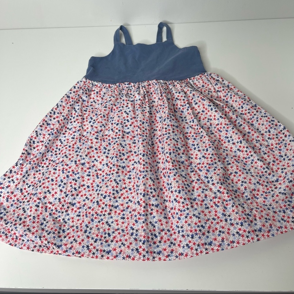 Gap baby red white and blue dress